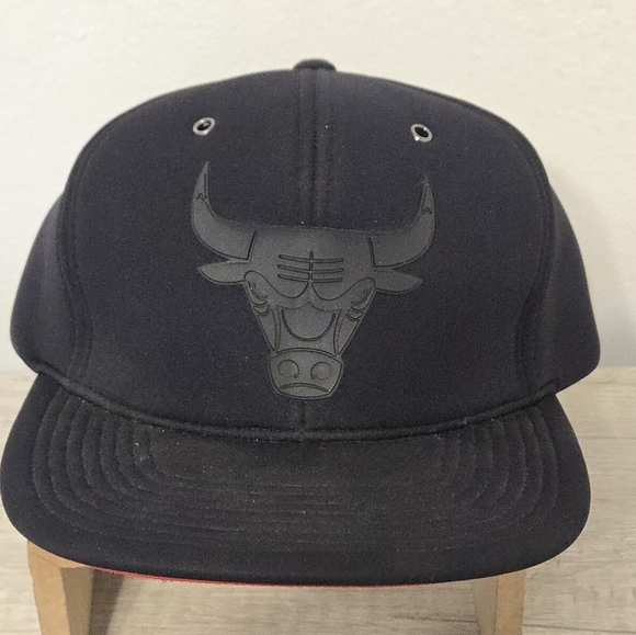 Mitchell & Ness Black NBA Chicago Bulls Clip back Mens Size one size fits all os - Picture 2 of 7